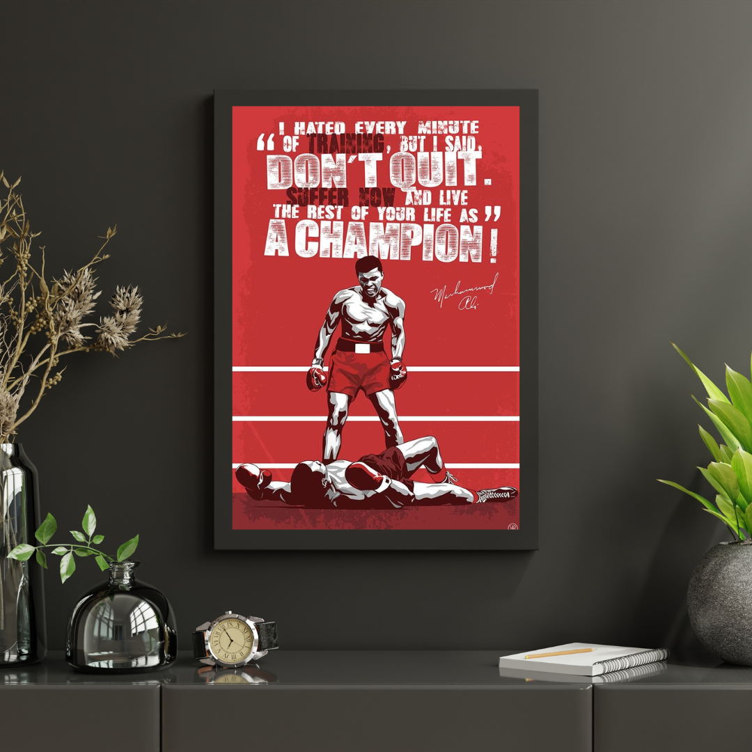 Muhammad Ali | Portrait Wall Frame