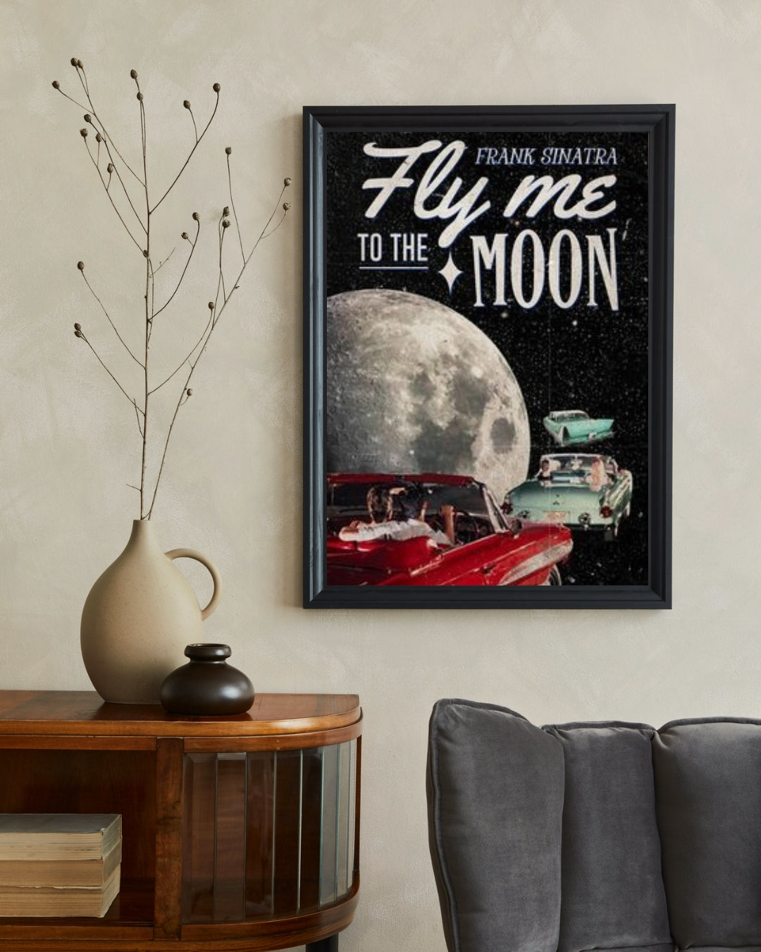 Fly me to the moon | Wall Art for her