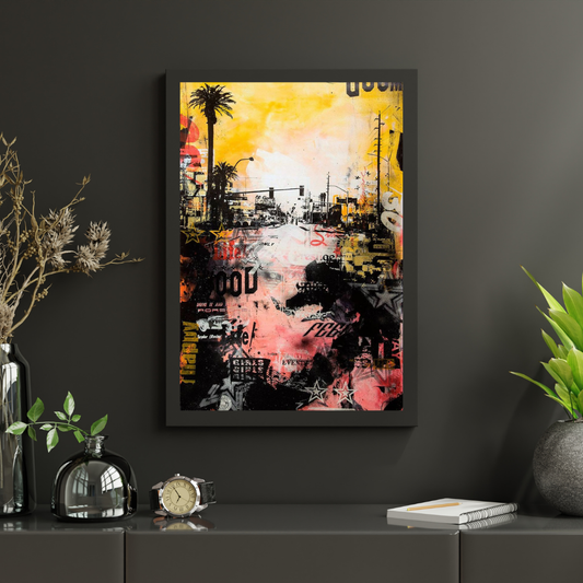 Pastel Color Abstract Art | Wall Art Design