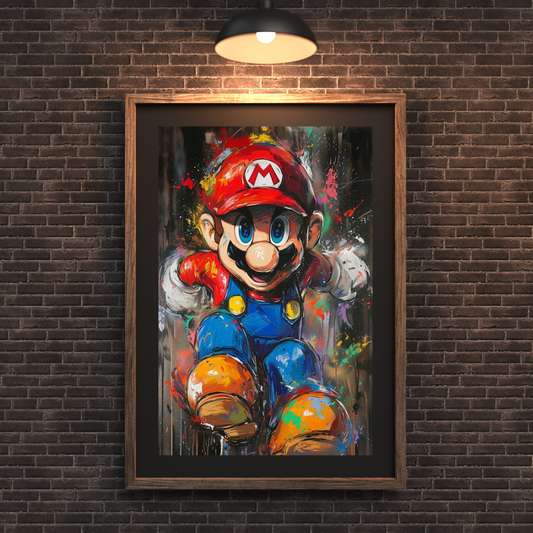 Nostalgic Game Wall Decor Frame | Expressive Wall Art