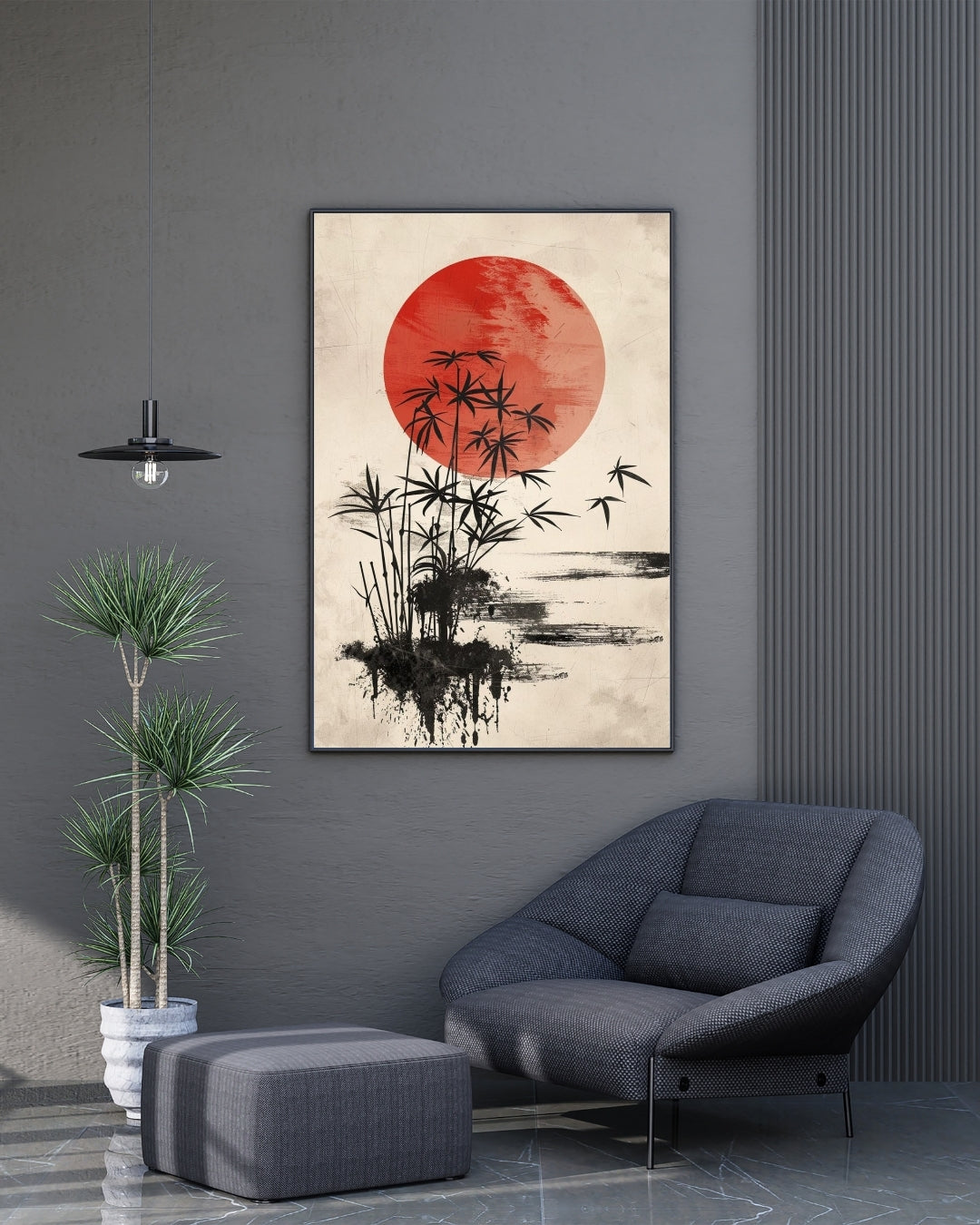 Sun in autumn | Wall Art Canvas print