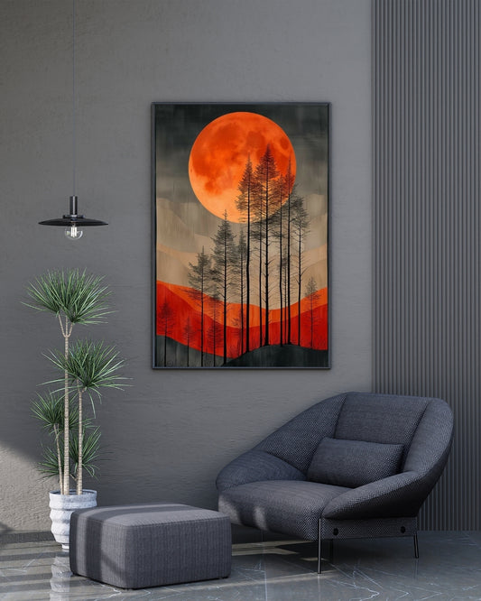 Beautiful Forest shot | Wall Art Canvas print