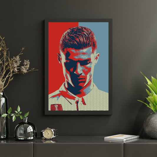 Cristiano Ronaldo | Portrait Wall Frame