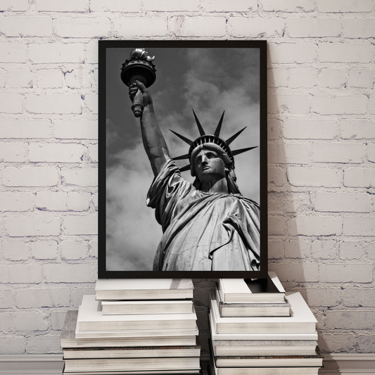 Statue of Liberty B & W | Wall Art Design