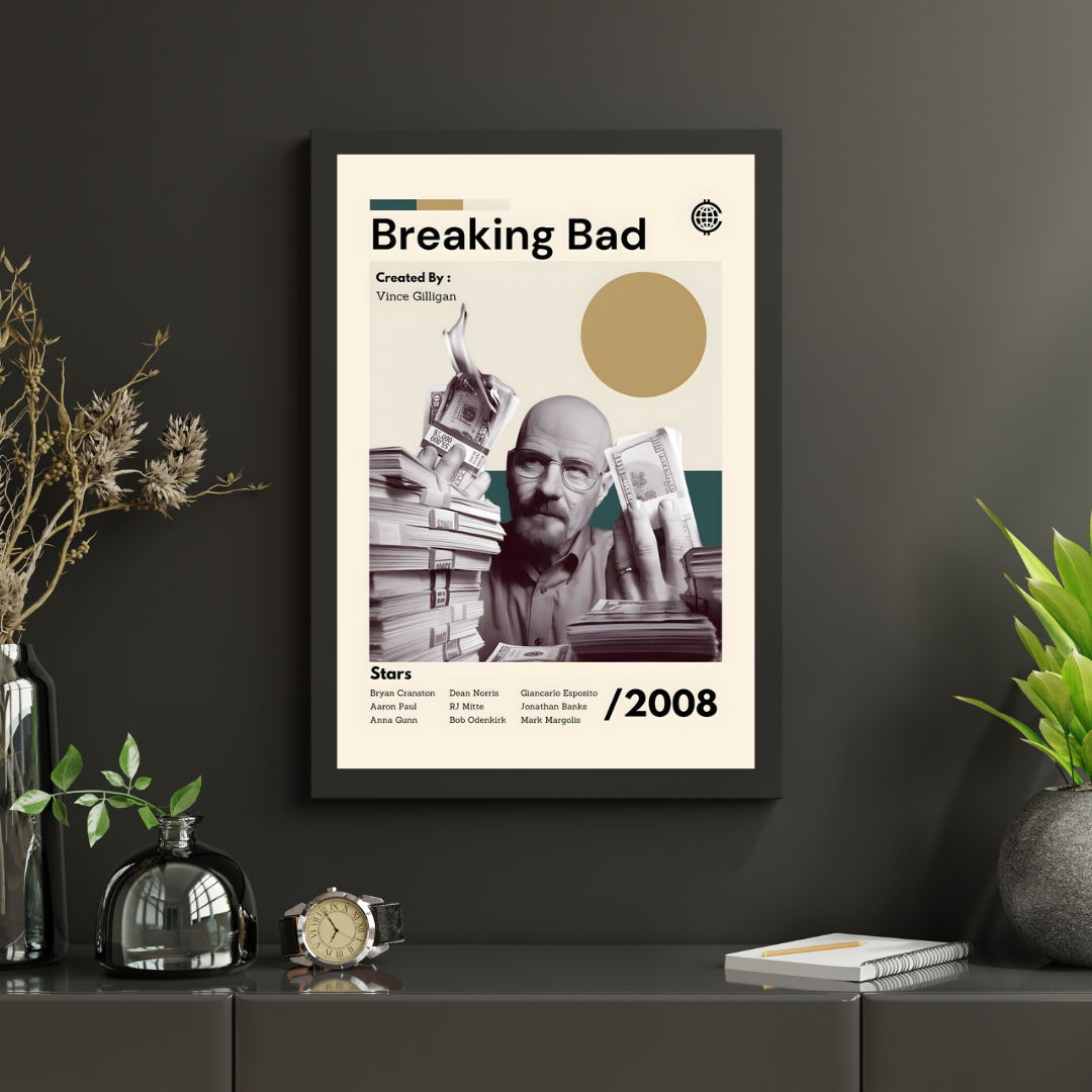 Breaking Bad Aesthetic Poster | Wall Art